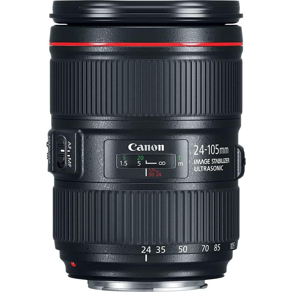 Lente Canon EF 24-105mm f/4L IS II USM + Bolsa + Tarjeta 64GB