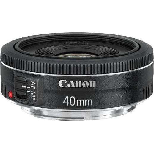 Lente Canon EF 40mm f/2.8 STM Renovado - 90.7g