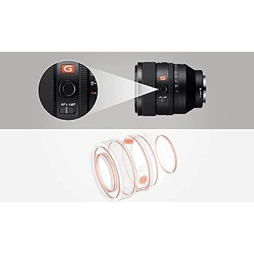 Lente Sony FE 50mm F1.2 GM con Kit de Filtros y Bolsa