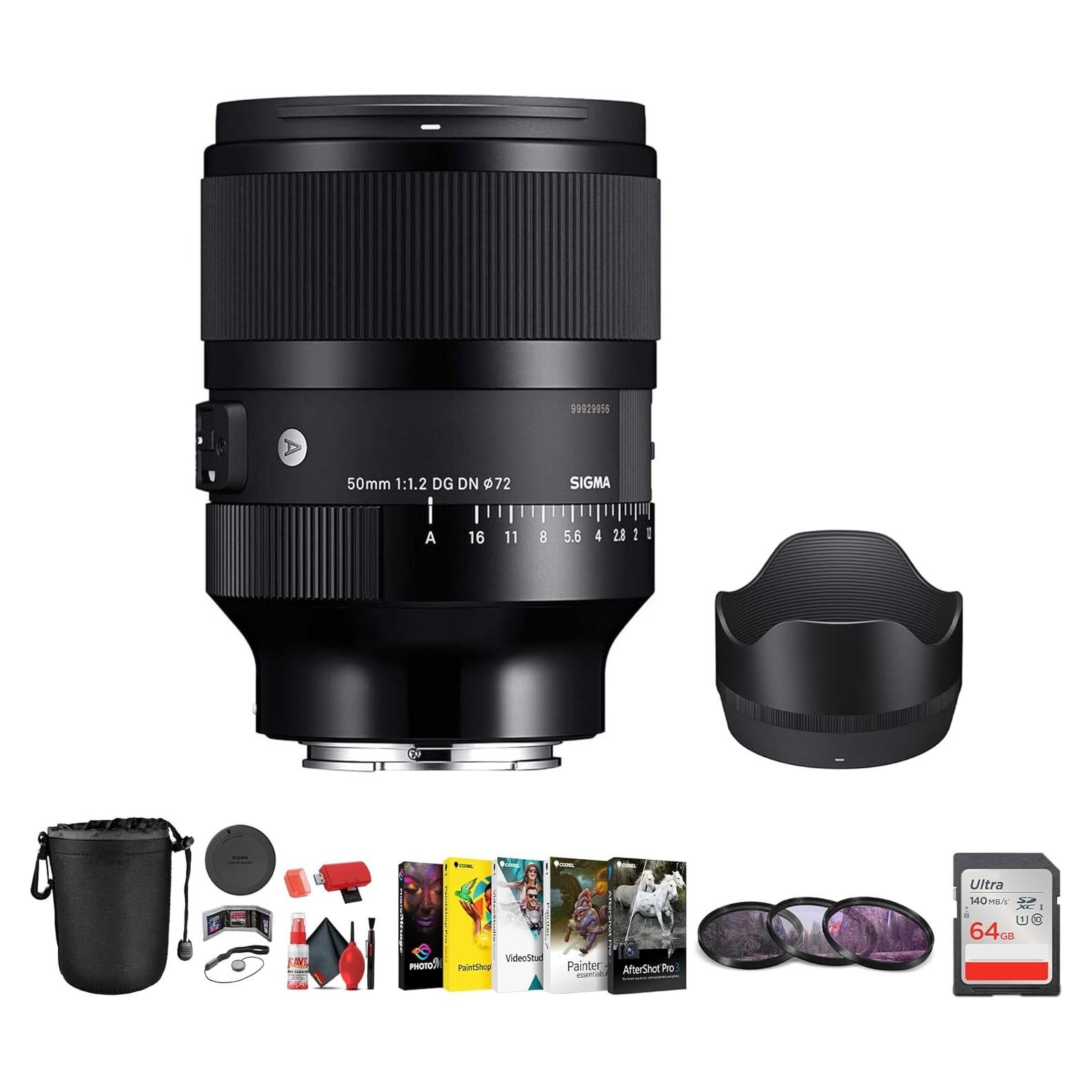 Lente Sigma 50mm f/1.2 DG DN Art para Sony E - Alta Calidad Óptica