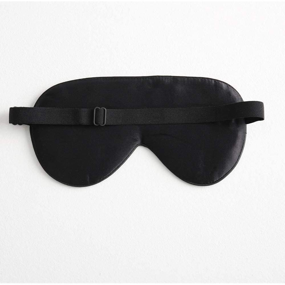 Máscara de Sueño de Seda Tim & Tina Verde Ajustable