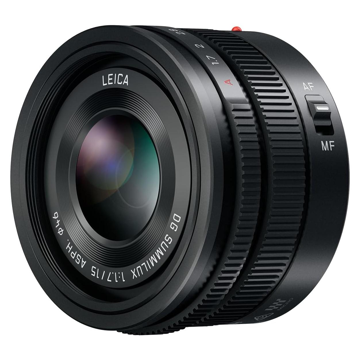 Lente Panasonic Leica H-X015E 15mm f/1.7 Negro