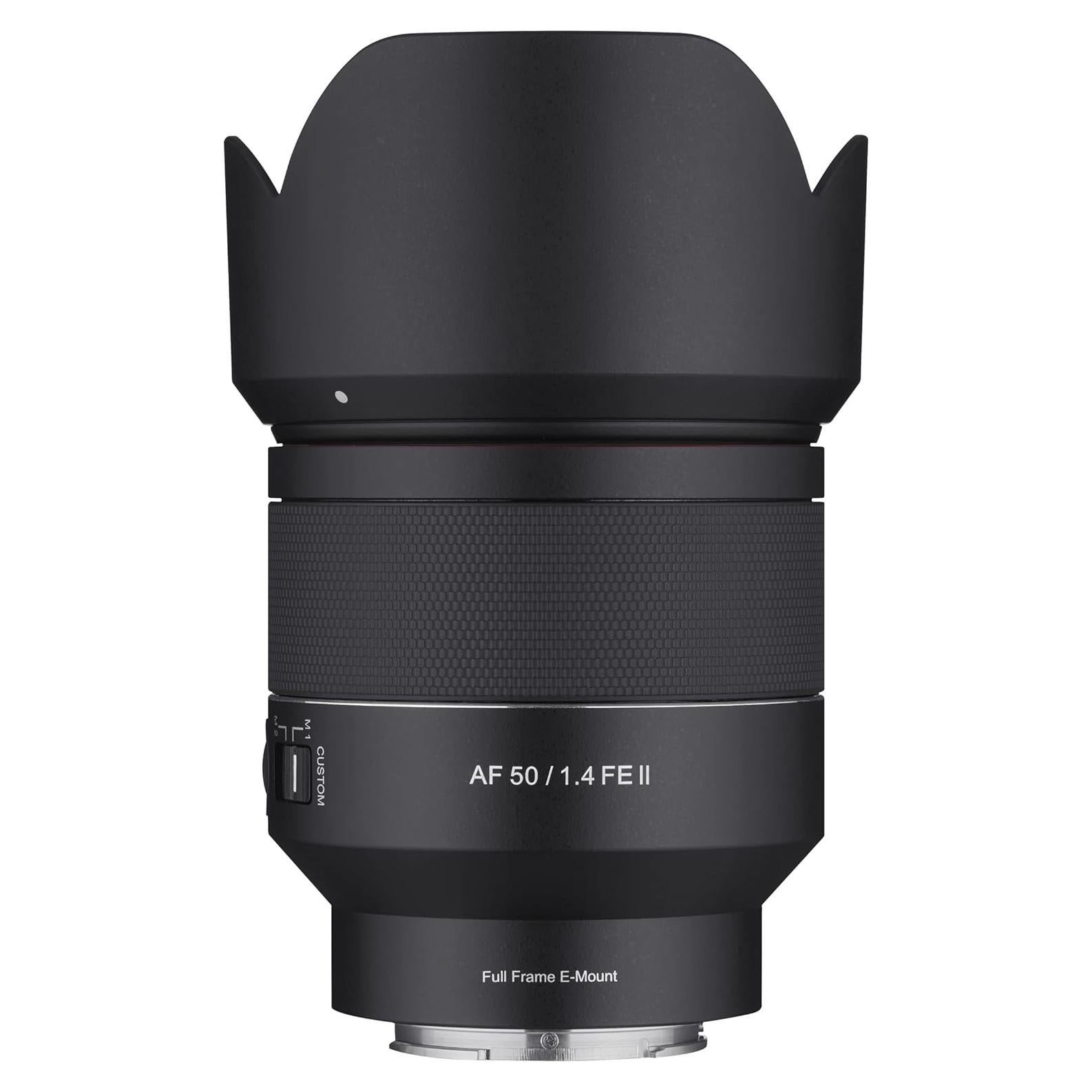 Lente Samyang AF 50mm f/1.4 II para Sony E - Compacta y Silenciosa