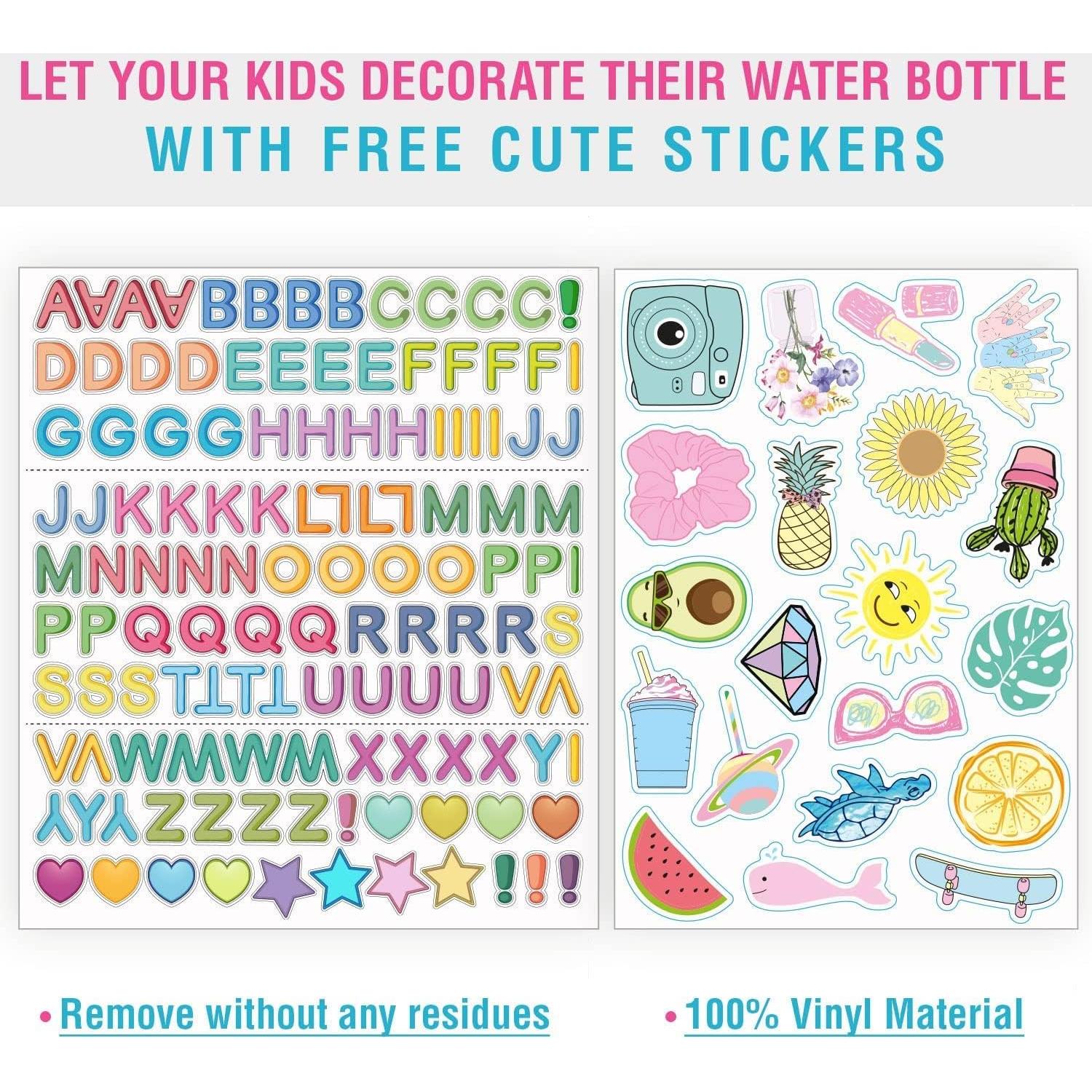 Botella de Agua Aislada CHILLOUT LIFE 500 ml Popote Purpura