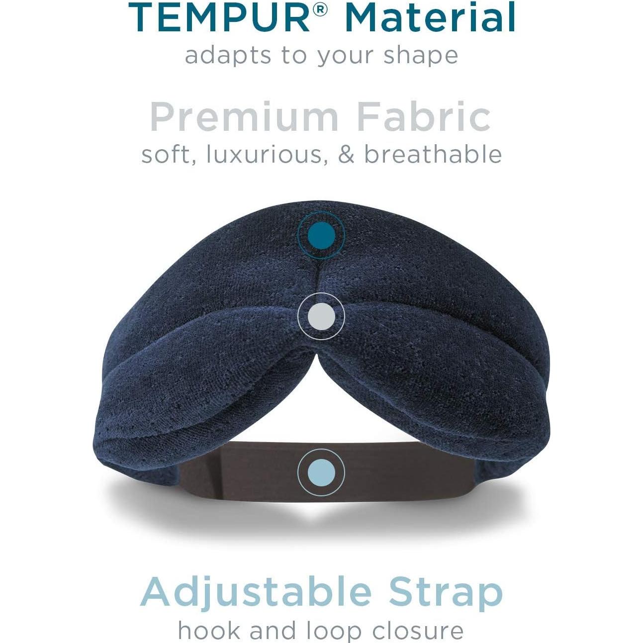 Máscara de Sueño Tempur-Pedic Talla Única Azul Marino