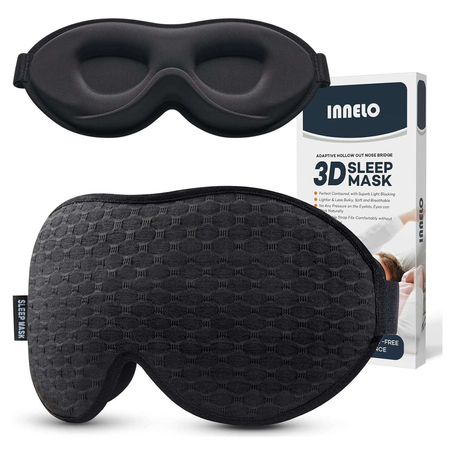 Máscara de Sueño INNELO Contorneada para Dormir de Lado