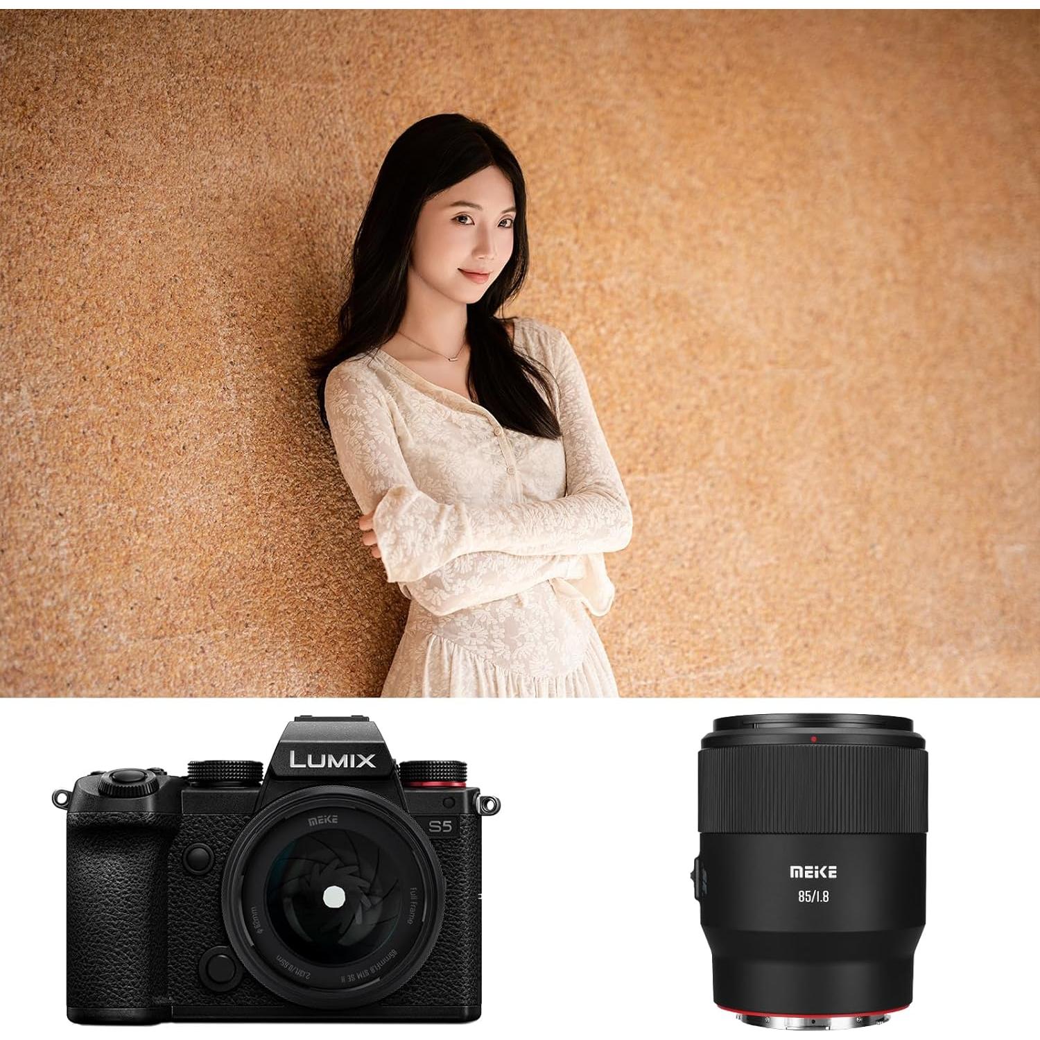 Lente Meike 85mm F1.8 SE II Full Frame Auto Enfoque