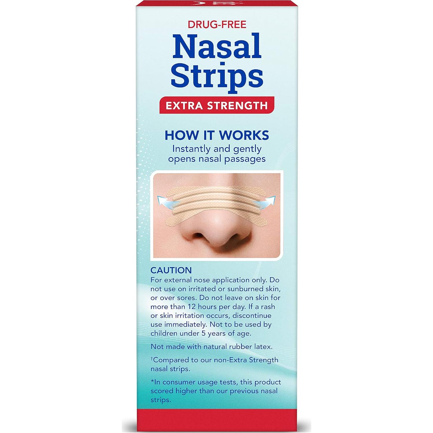 Tiras Nasales Fuerza Extra Instaclear 50 ct Beige