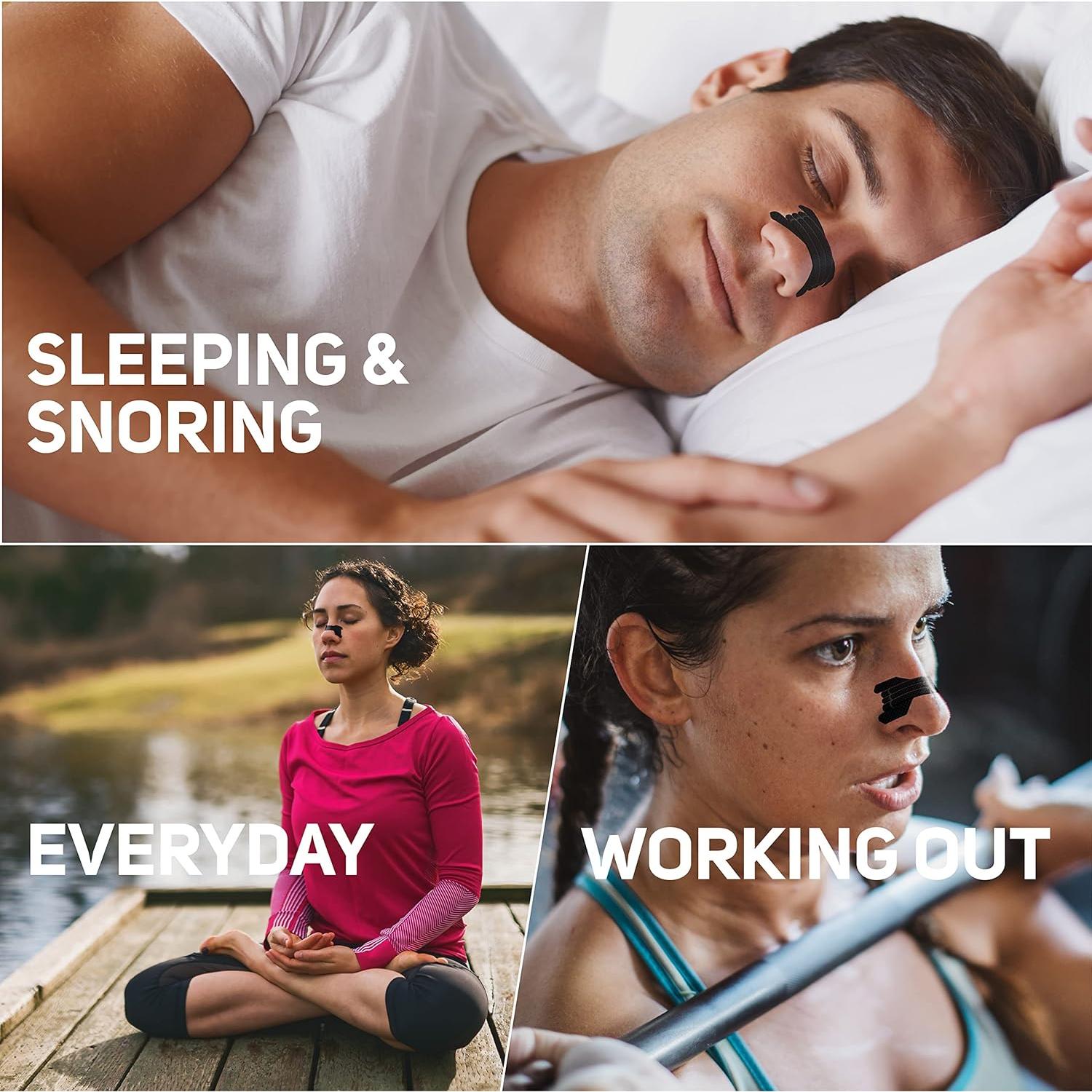 Tiras Nasales Anti Ronquidos Clear Passage 50 Ct - Fuerza Extra