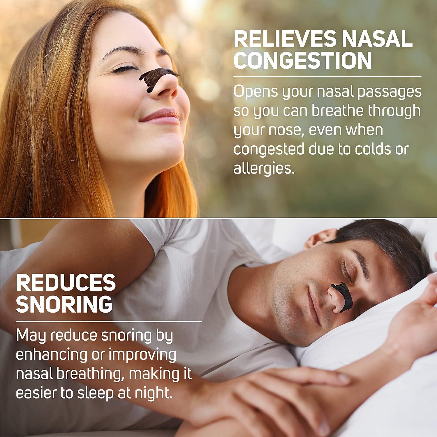 Tiras Nasales Anti Ronquidos Clear Passage 50 Ct - Fuerza Extra