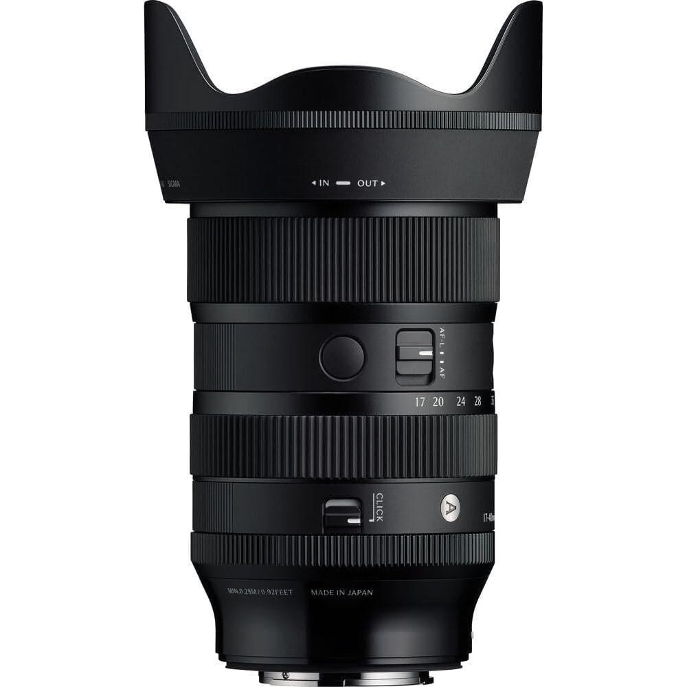 Lente Sigma 17-40mm f/1.8 DC Art para FUJIFILM X