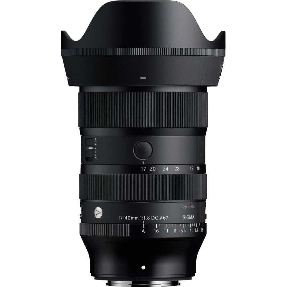 Lente Sigma 17-40mm f/1.8 DC Art para FUJIFILM X