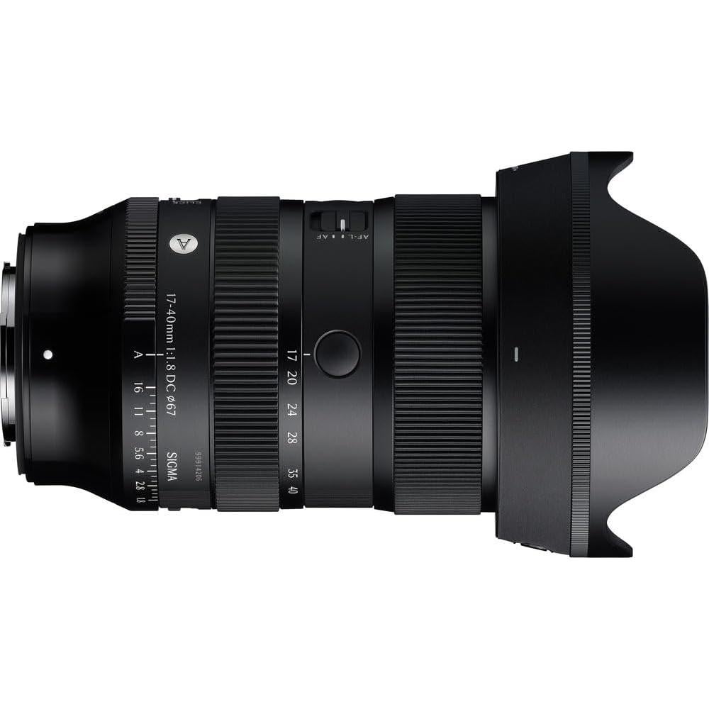 Lente Sigma 17-40mm f/1.8 DC Art para FUJIFILM X