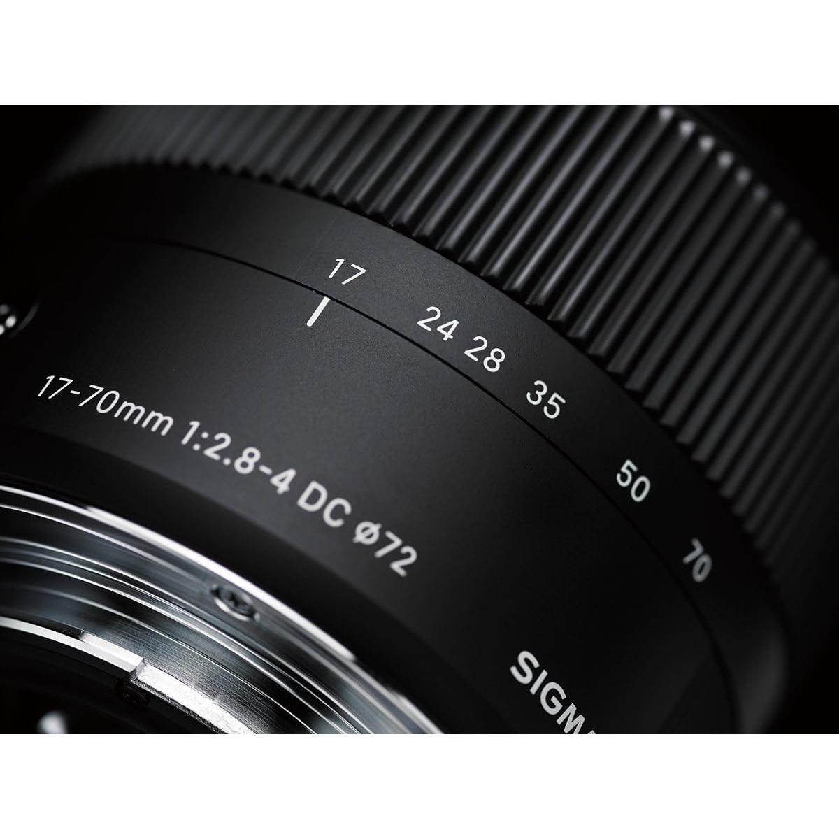 Lente Sigma 17-70mm F2.8-4 DC Macro OS HSM para Canon Renovado