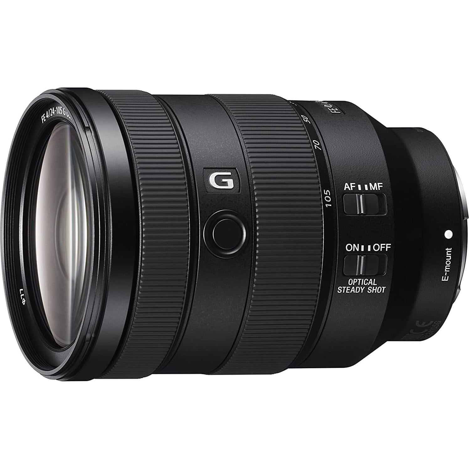 Lente Zoom Sony FE 24-105mm f4 G OSS + Accesorios
