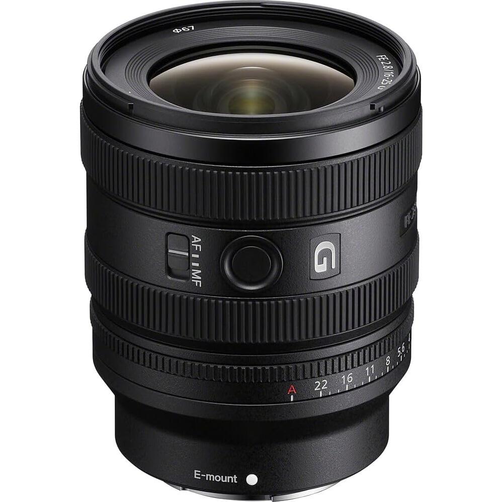 Lente Zoom Gran Angular Sony FE 16-25mm F2.8 G + Accesorios