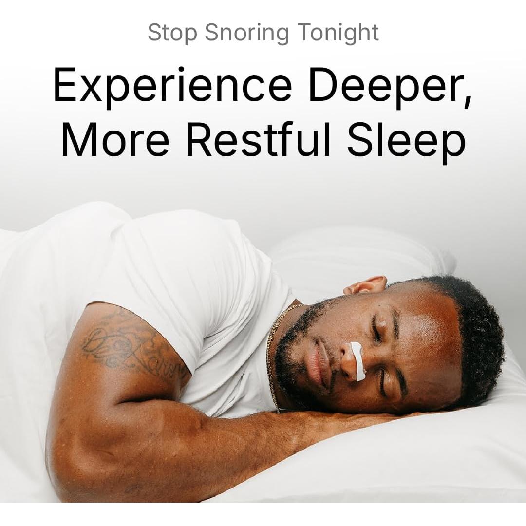 Tiras Nasales Magnéticas Intake - 60 Contenido - Anti Ronquidos