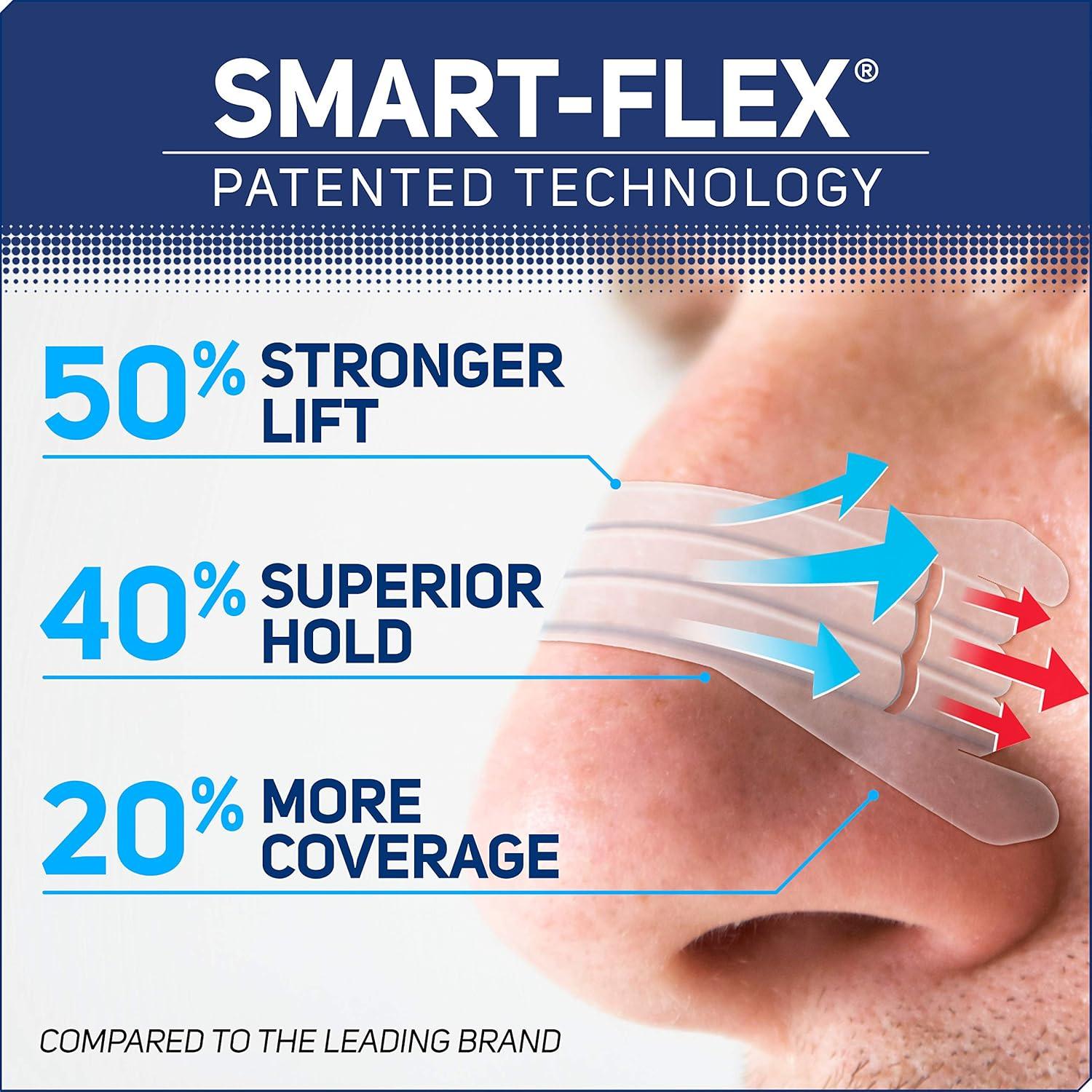 Tiras Nasales ASO 100 ct para Ronquidos y Congestión