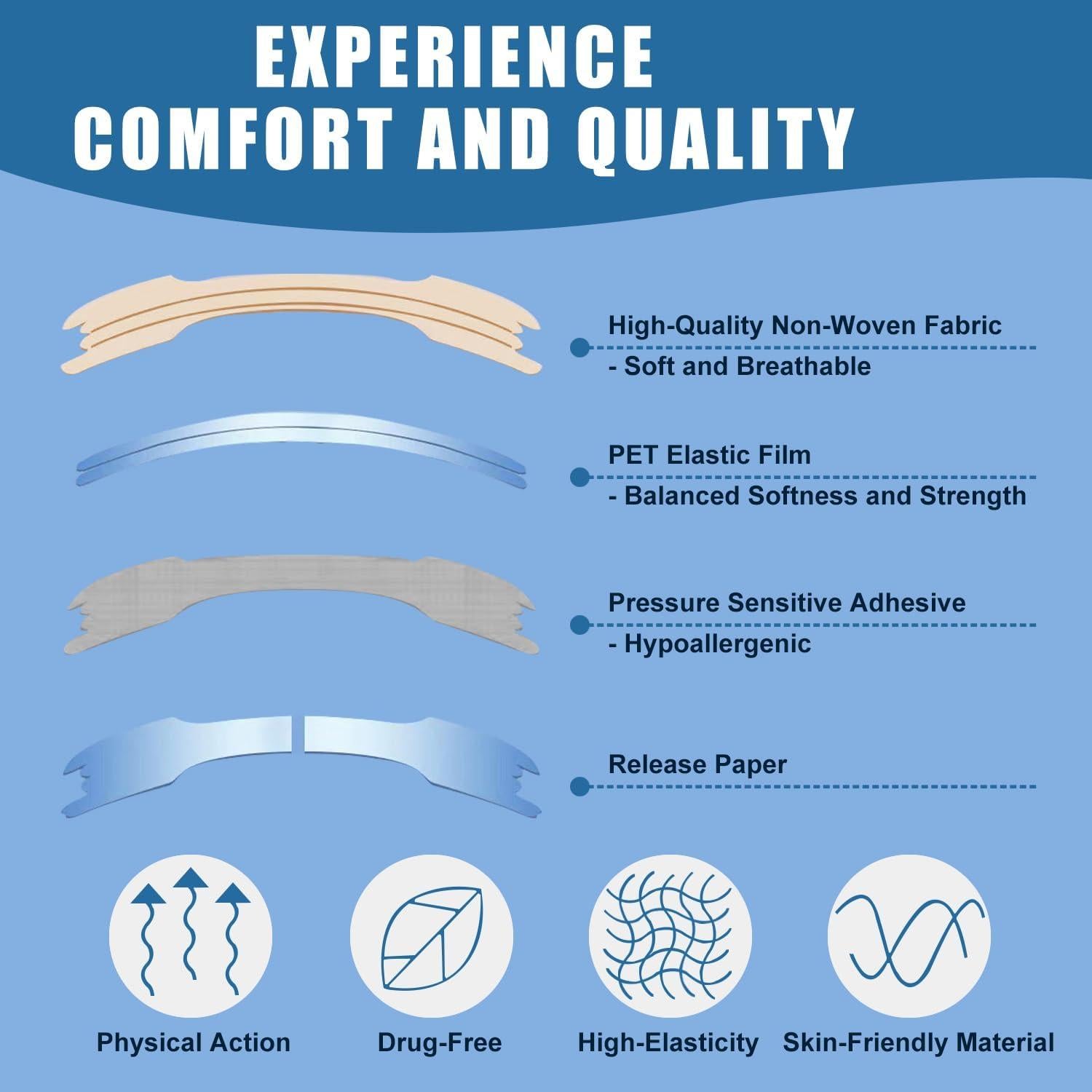 Tiras Nasales Tyelason Extra Grande 120 Unidades Alivio Ronquidos