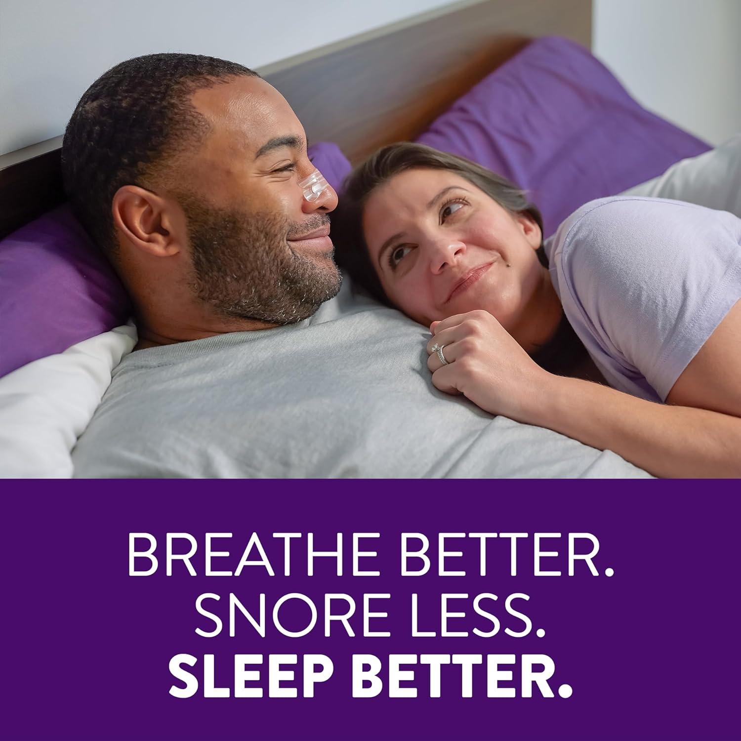 Tiras Nasales ZzzQuil Sleep, Alivio Congestión Nasal, 52 Unidades