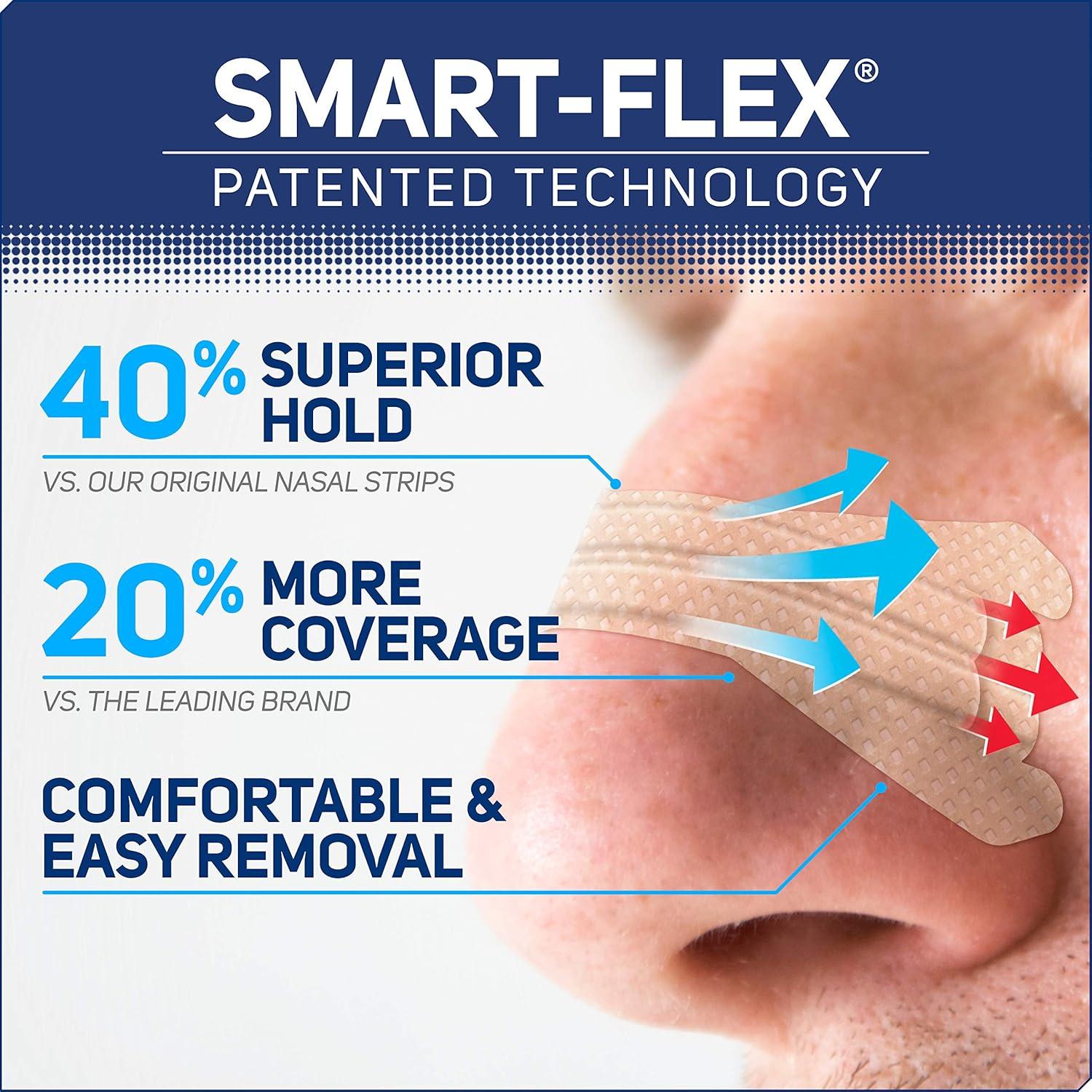 Tiras Nasales Grandes ASO 50 ct Alivio Congestión Alergias