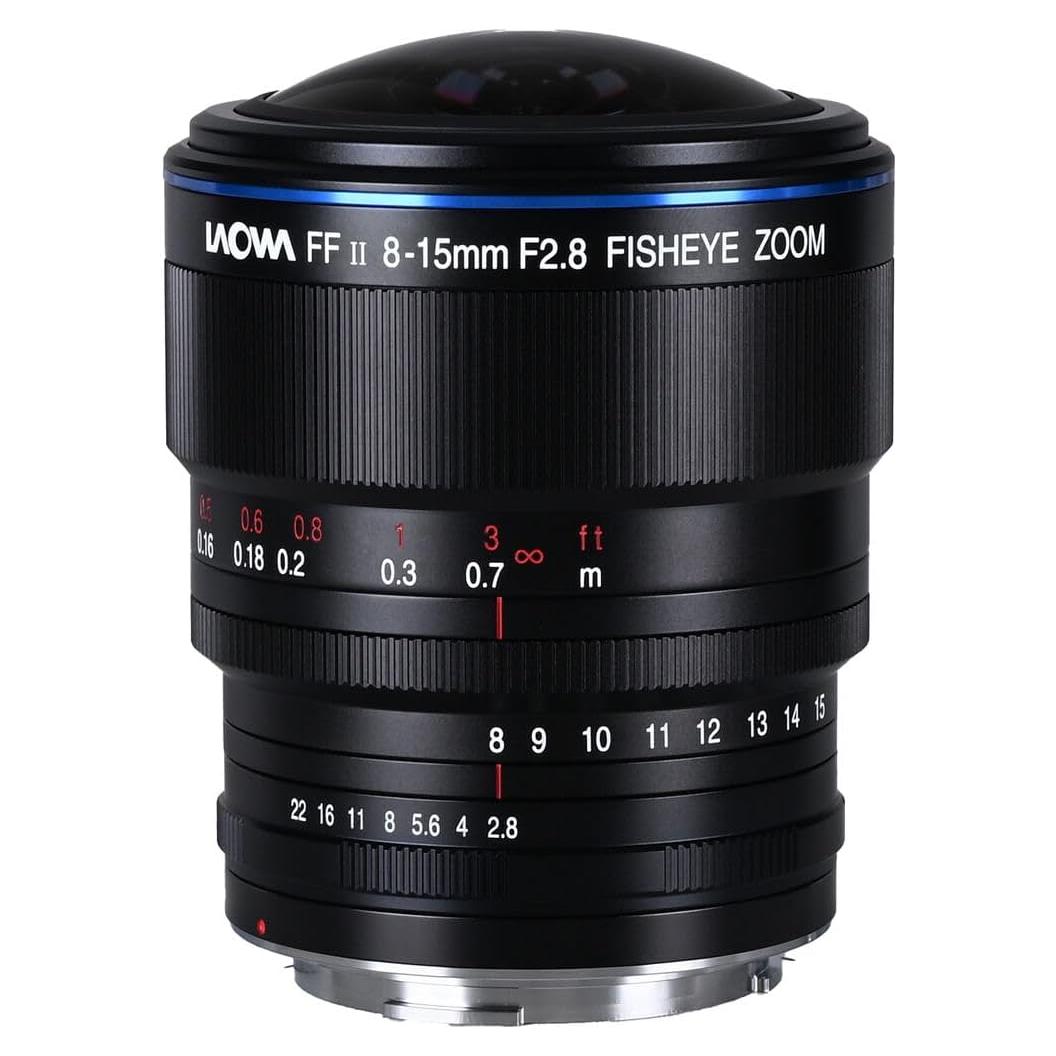 Lente Ojo de Pez Venus Optics Laowa 8-15mm f/2.8 para Canon RF