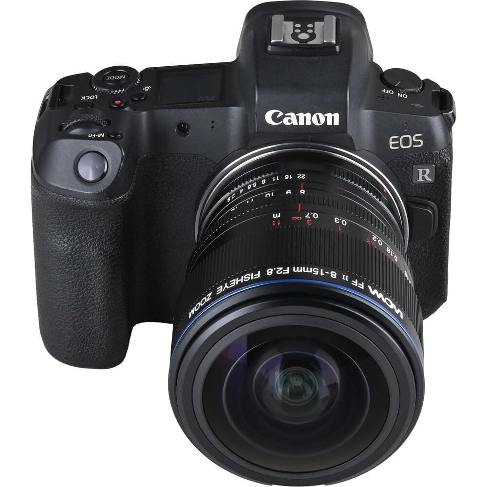 Lente Ojo de Pez Venus Optics Laowa 8-15mm f/2.8 para Canon RF