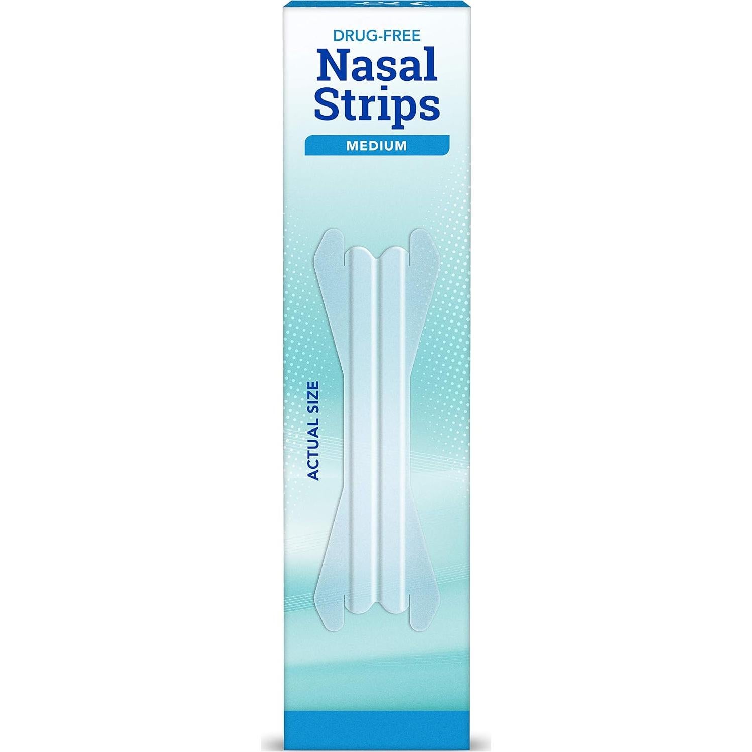 Tiras Nasales ASO Corp Medianas Transparentes 30 ct