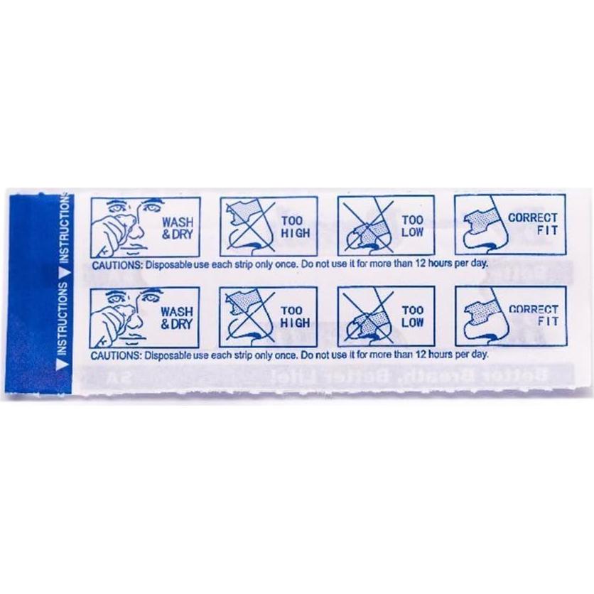 Tiras Nasales AirPromise Grande 66x18mm 100 Piezas