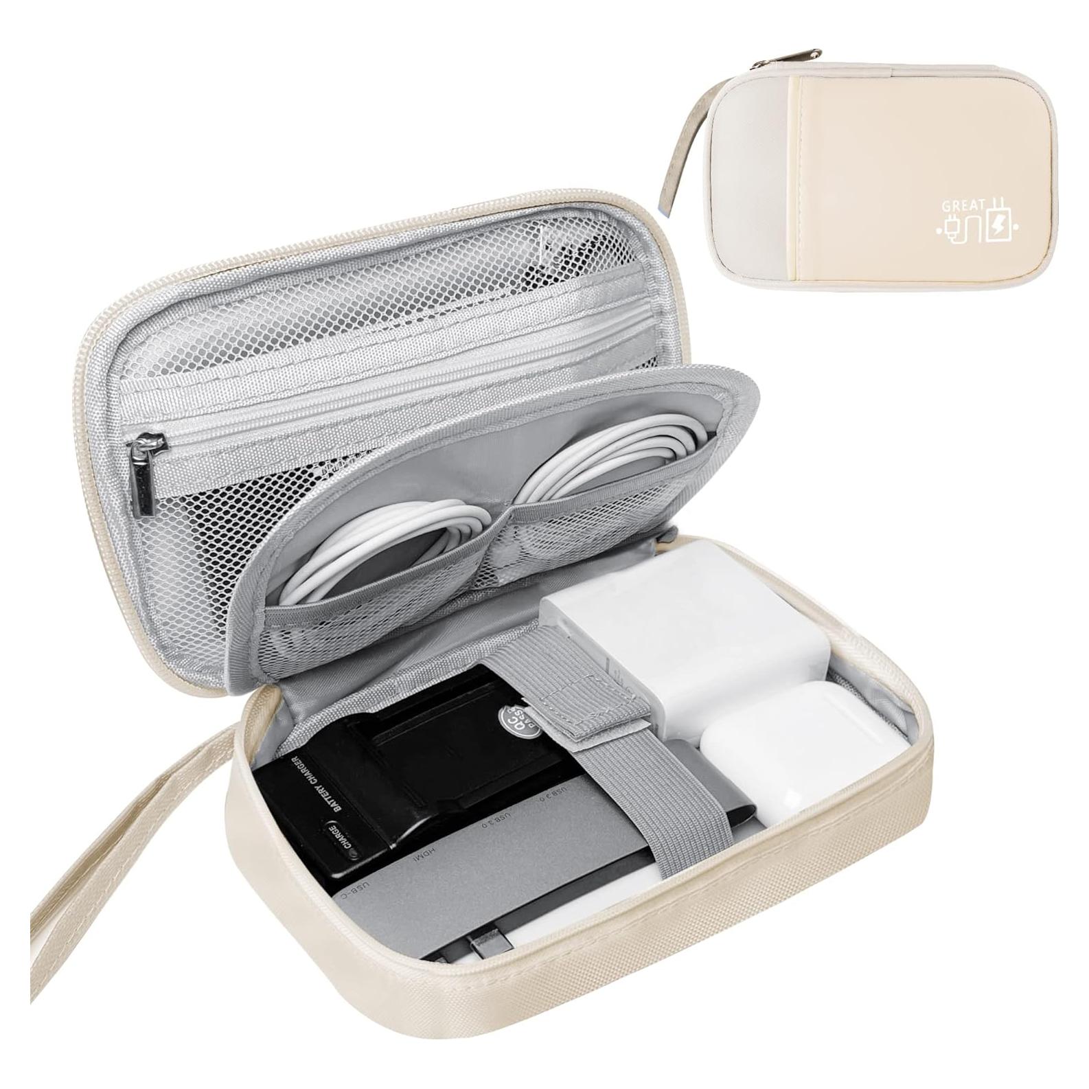 Organizador Electrónico Lcsmaokin Beige 18.74x11.94cm