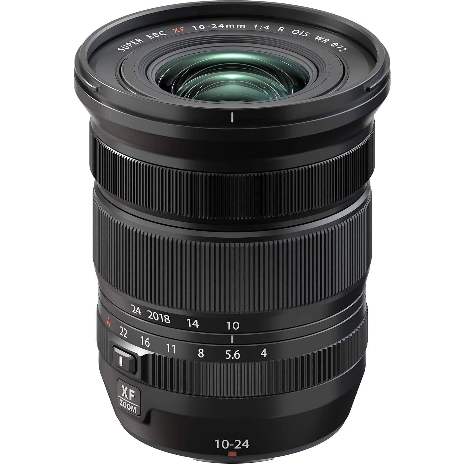 Lente Fujifilm XF 10-24mm f/4 R OIS WR con Accesorios