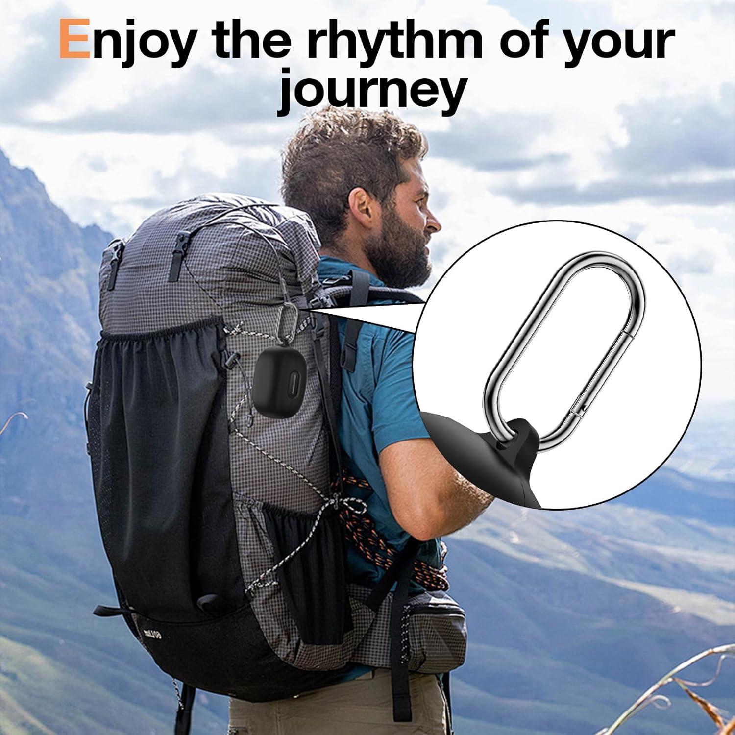 Funda de Silicona LDSXAY para Anker Soundcore Sport X20 - Negro