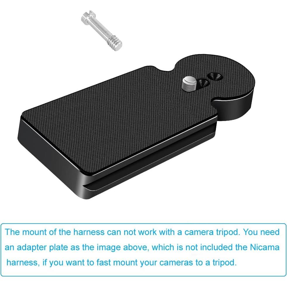 Arnés de Pecho Nicama S-VEST para 1 Cámara DSLR