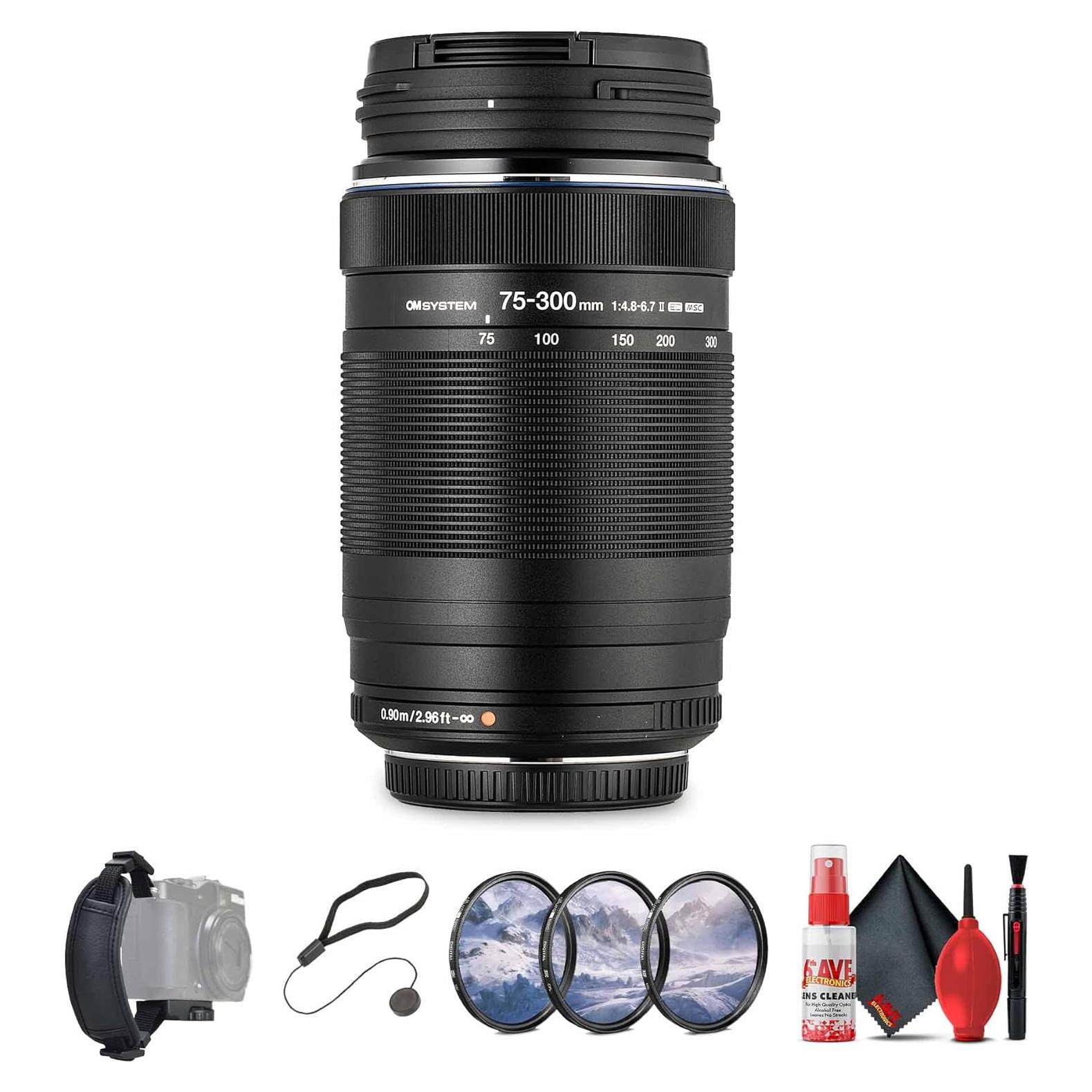 Objetivo Zoom Telefoto OM SYSTEM M.Zuiko 75-300mm f/4.8-6.7 II