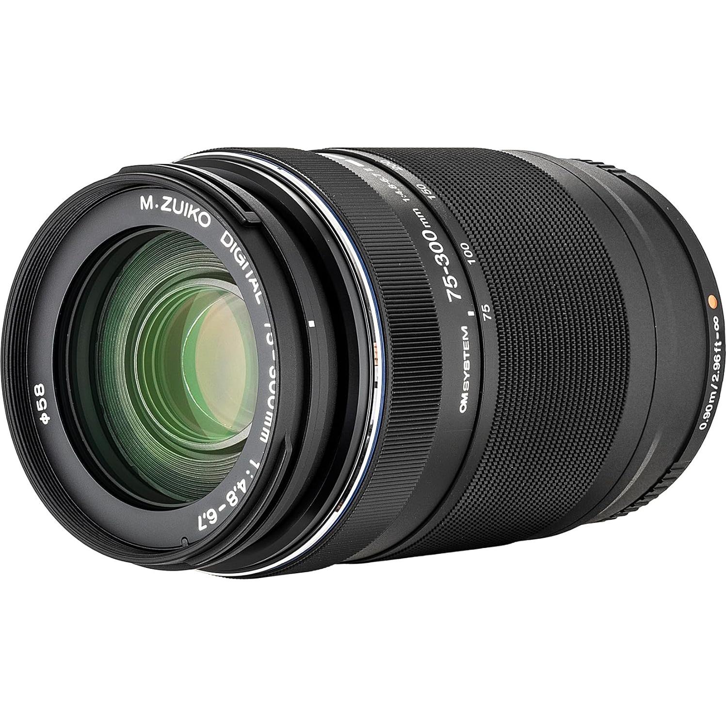 Objetivo Zoom Telefoto OM SYSTEM M.Zuiko 75-300mm f/4.8-6.7 II