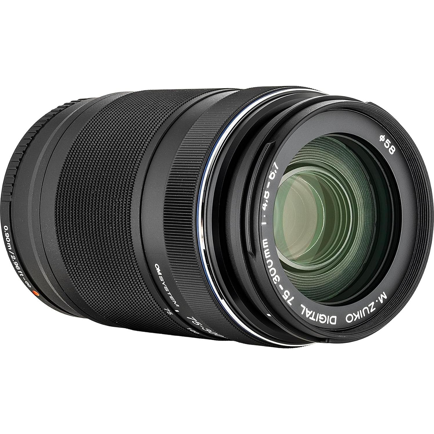 Objetivo Zoom Telefoto OM SYSTEM M.Zuiko 75-300mm f/4.8-6.7 II