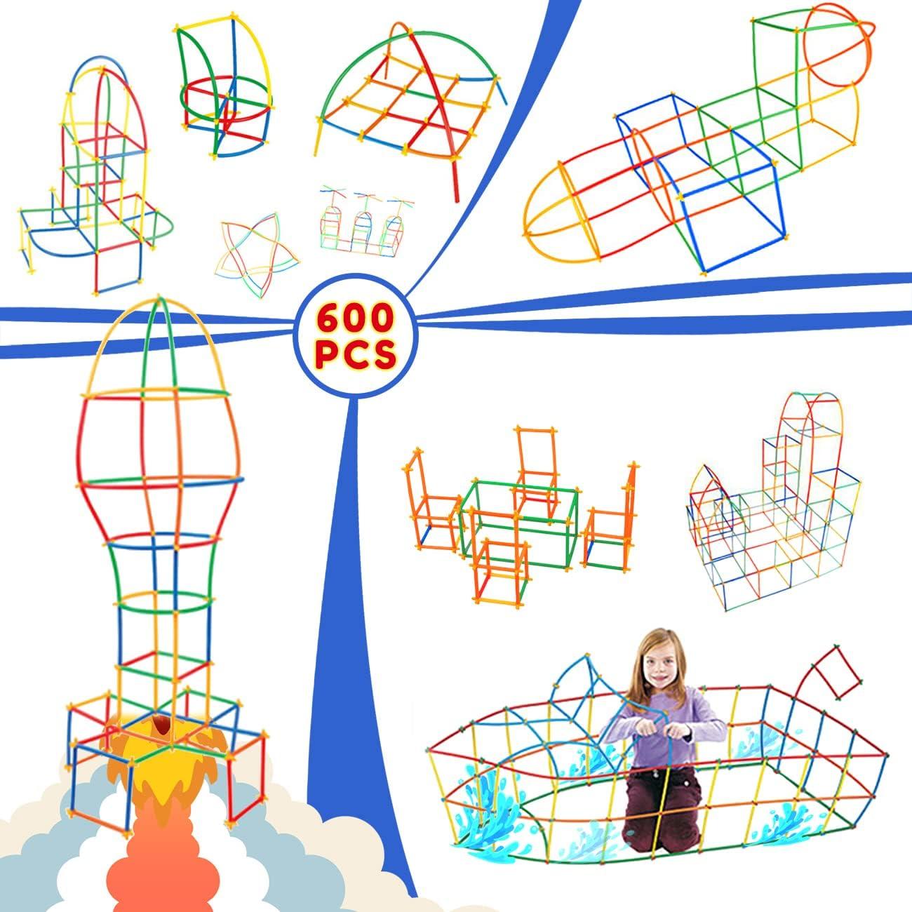 Juguete de Construcción Ggiibro 600 Piezas STEM para Niños