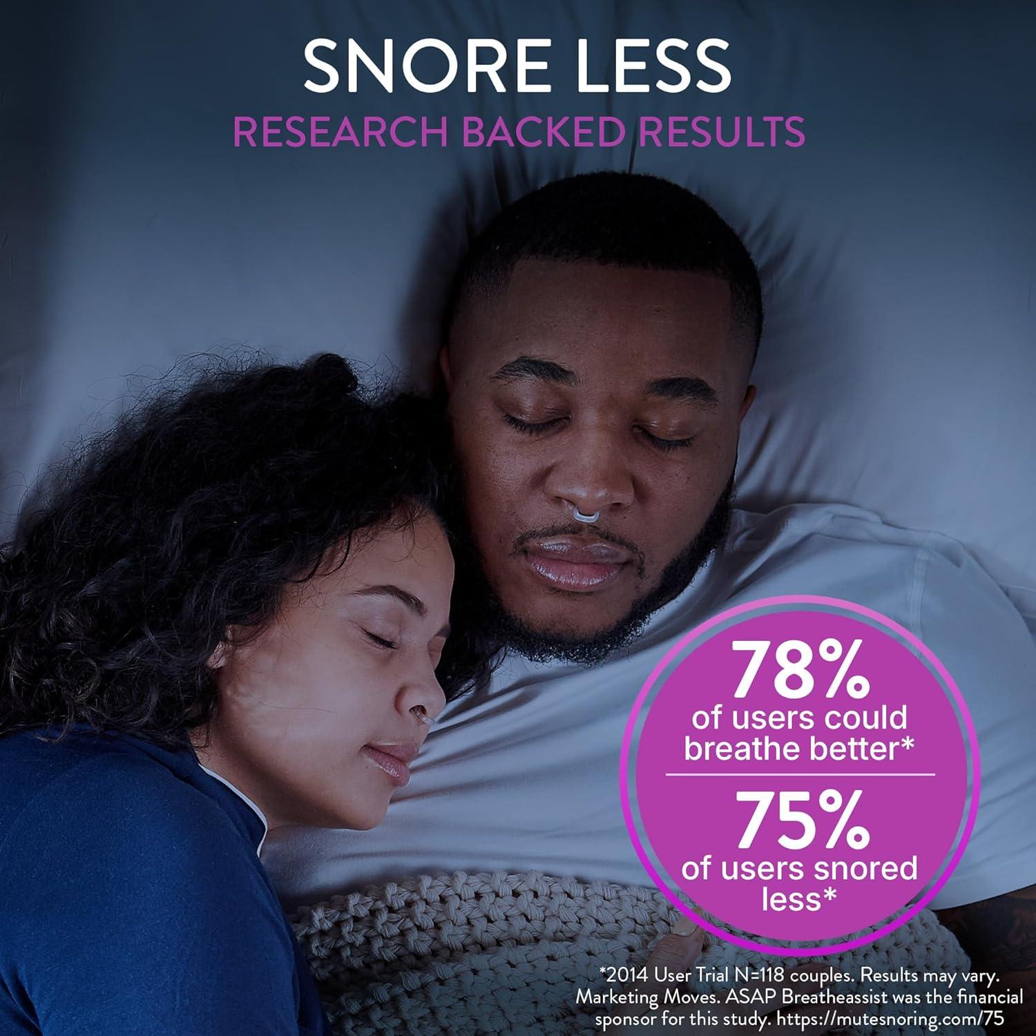 Dilatador Nasal Mute Rhinomed Paquete de 3 Antironquidos