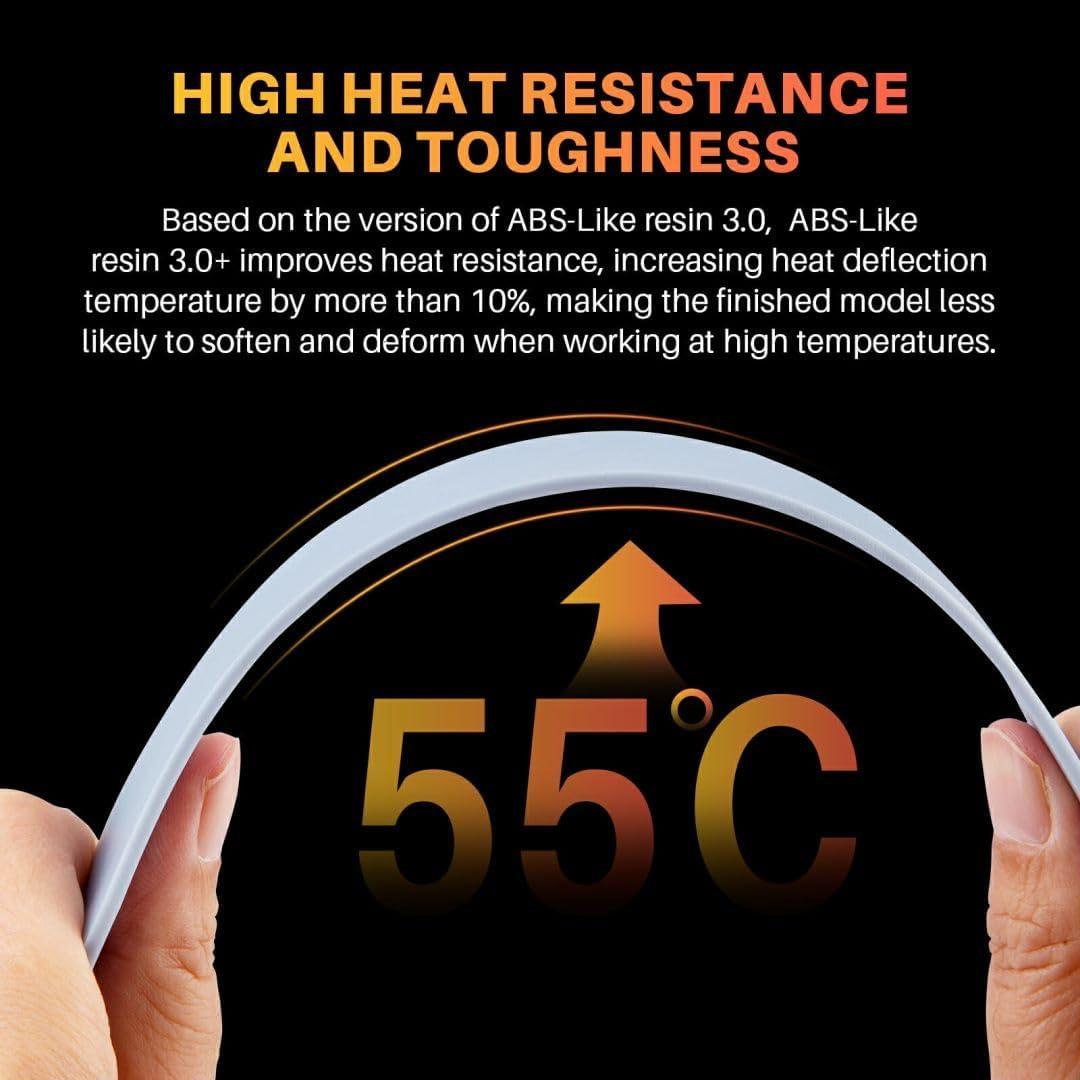 Resina Fotopolimérica ELEGOO ABS-Like 3.0+ 500g Gris