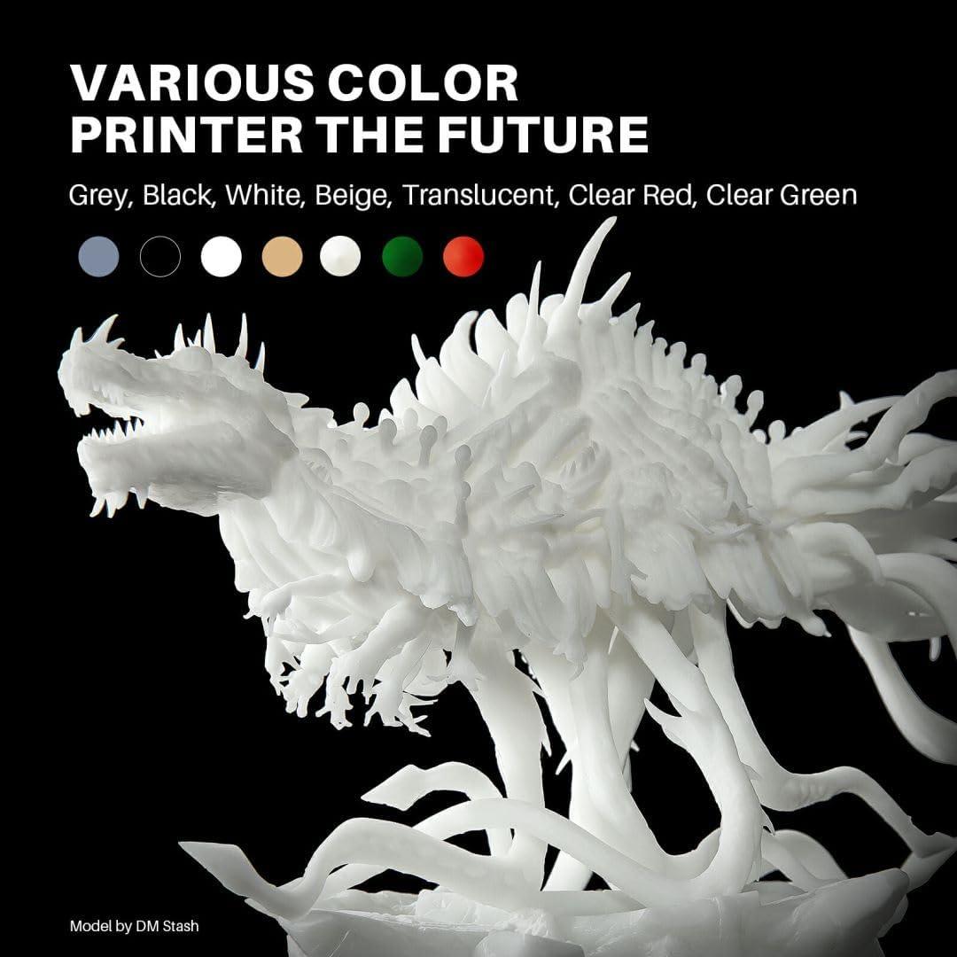 Resina Fotopolimérica ELEGOO ABS-Like 3.0+ 500g Gris