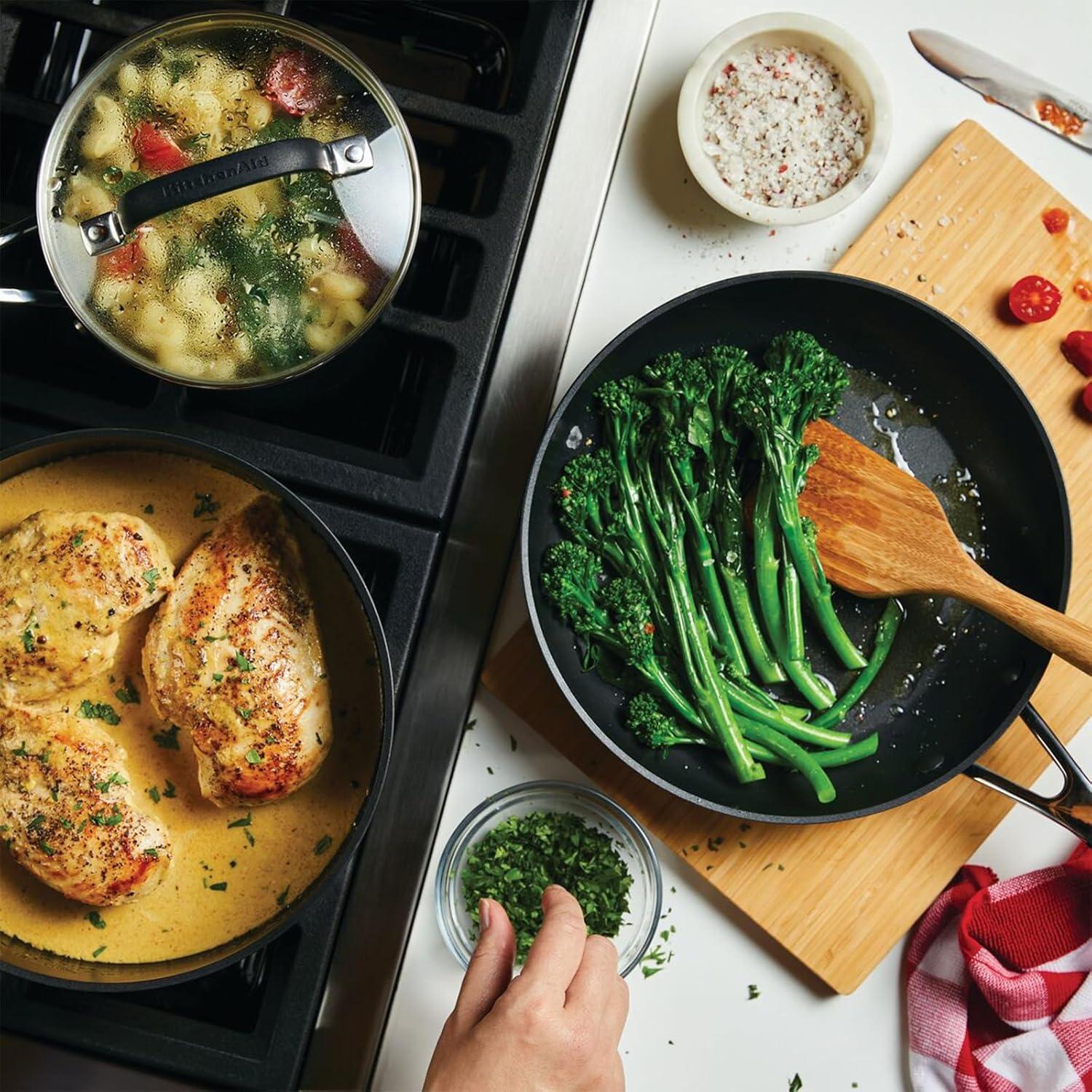 Juego de Utensilios de Cocina KitchenAid 10 Piezas Aluminio