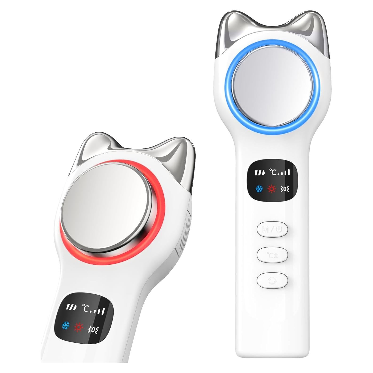 Masajeador Facial Vcycal Eléctrico Calor y Frío 38-47°C