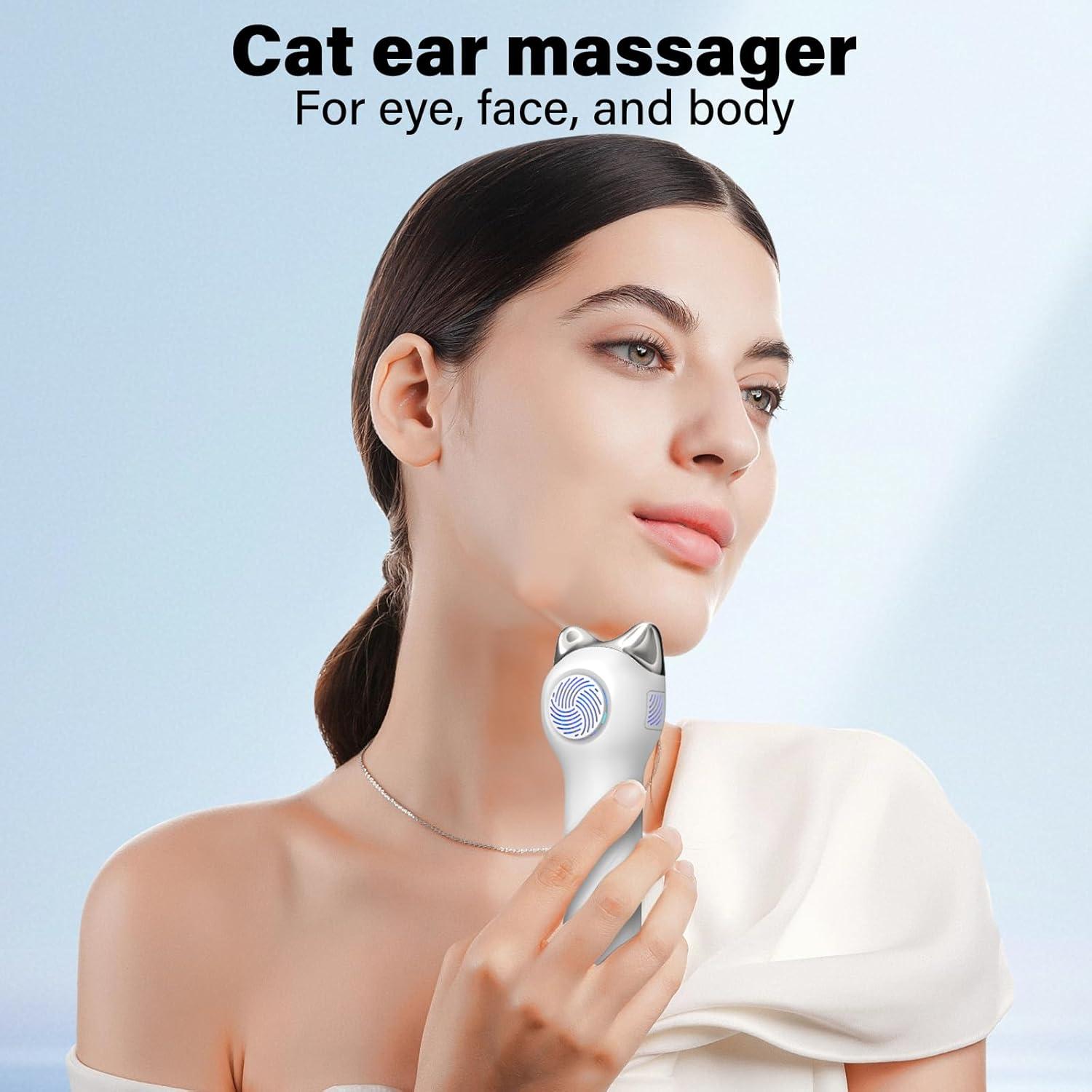 Masajeador Facial Vcycal Eléctrico Calor y Frío 38-47°C