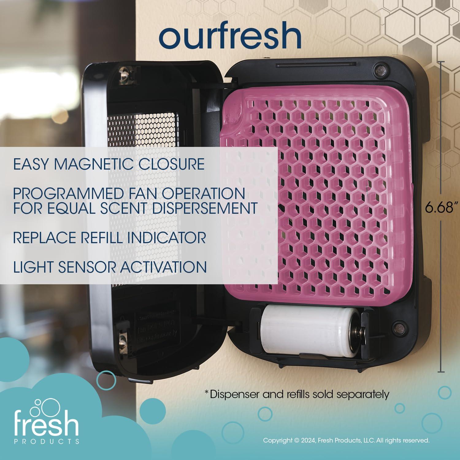 Ambientador Seco Dispensador Negro 2.0 Productos Frescos