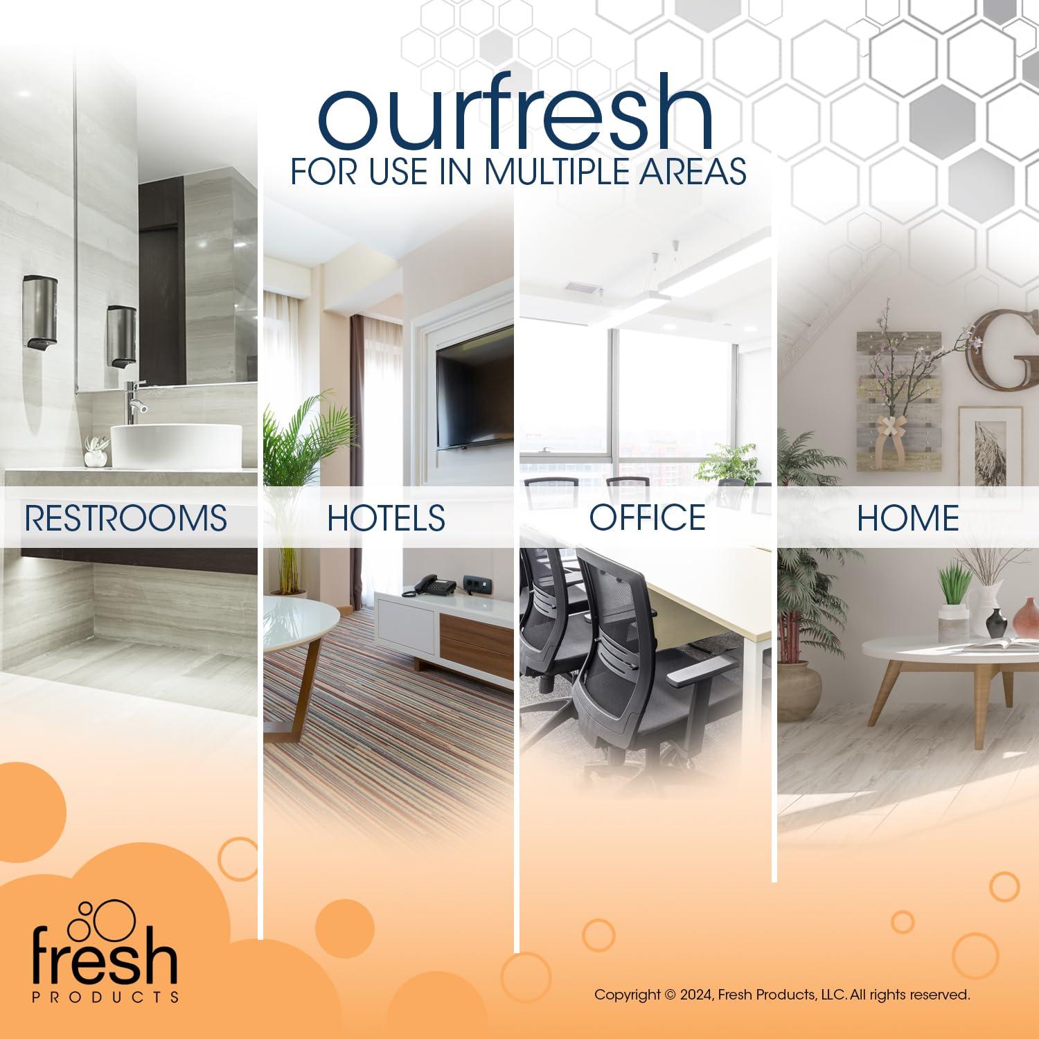 Ambientador Seco Dispensador Negro 2.0 Productos Frescos