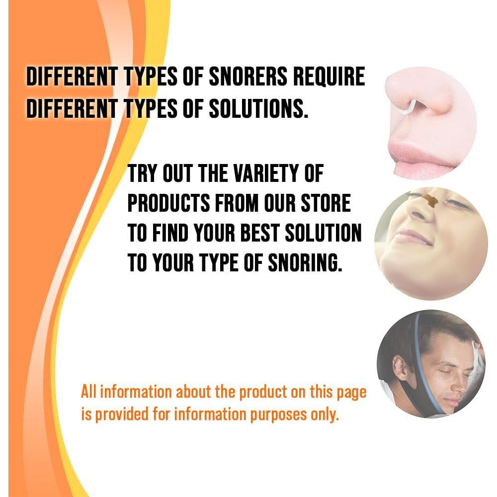 Dilator Nasal Anti-Ronquidos Mobi Lock - Paquete de 8 Tamaños