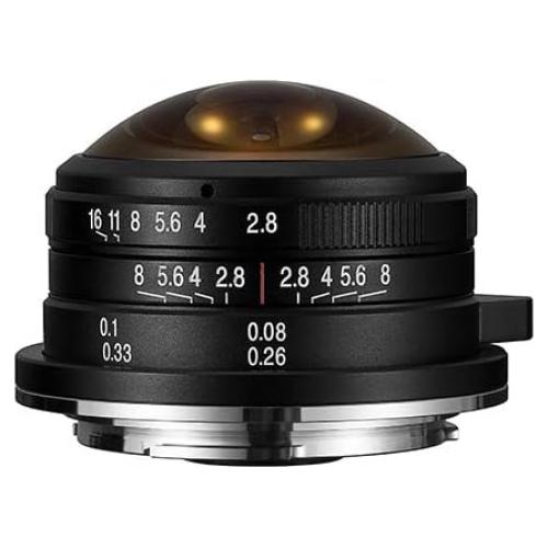 Lente Ojo de Pez Circular Laowa 4mm f/2.8 para Fuji X