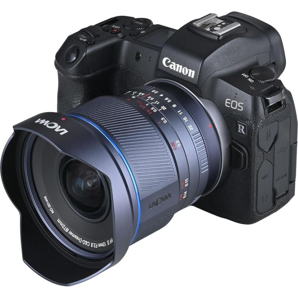 Objetivo Gran Angular Laowa 12mm f/2.8 Zero-D para Canon RF