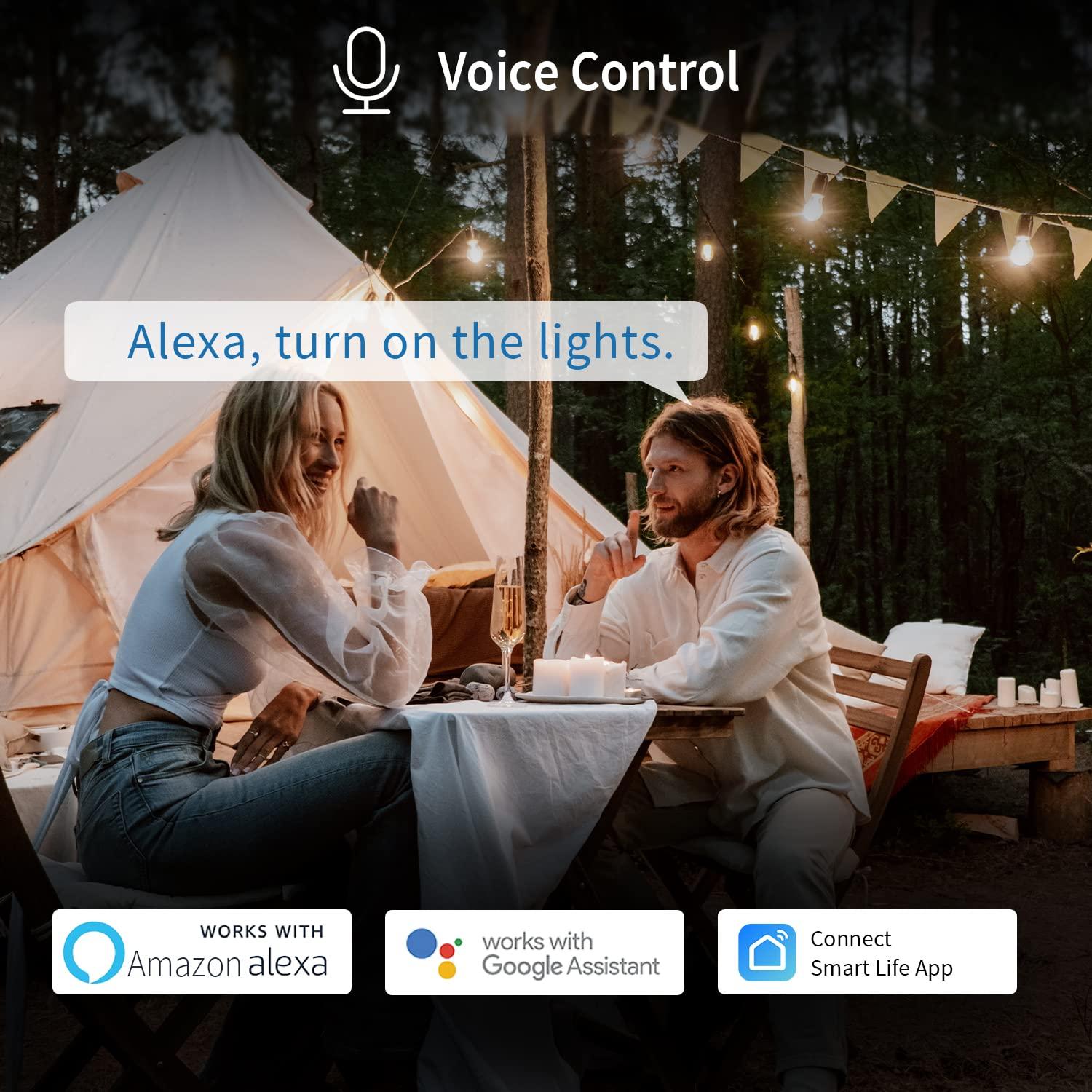 Enchufe Inteligente Exterior Nuevo WF97M IP65 Control Voz