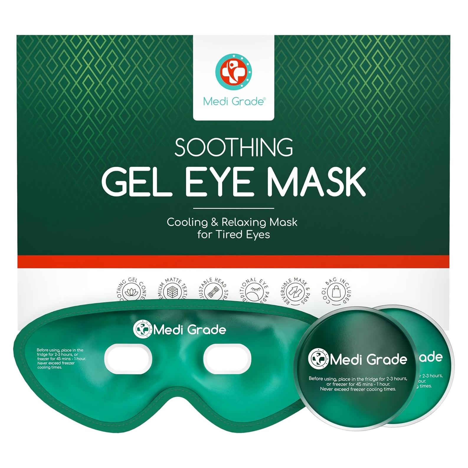 Máscara de Ojos Refrigerante Medi Grade GEM01 - Gel Reutilizable